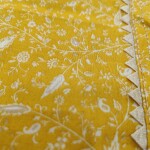 Yellow All Over With Chiffon Dupatta