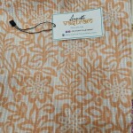 Orange Muslin Suit with MulMul Dupatta Online