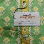 Yellow And Green Mix and Match Cotton Suit With Cotton Dupatta